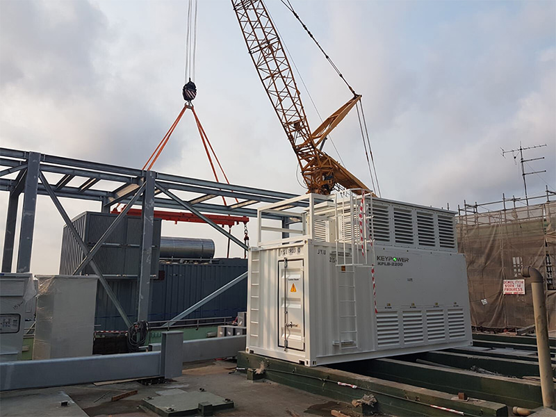 2200kW keypower 负载柜在新加坡使用
